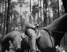 Overseer in the turpentine woods, Georgia, 1937. Creator: Dorothea Lange