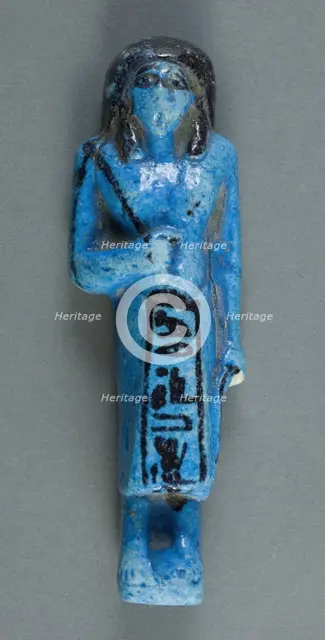 Overseer Shabti of Isetemkheb, Egypt, Third Intermediate Period, Dynasty 21 (1069-945 BCE). Creator: Unknown.