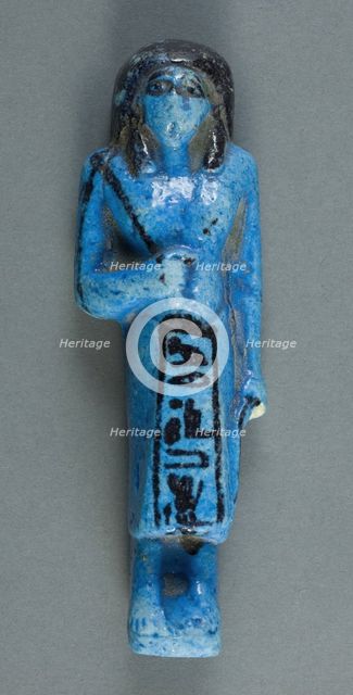 Overseer Shabti of Isetemkheb, Egypt, Third Intermediate Period, Dynasty 21 (1069-945 BCE). Creator: Unknown.