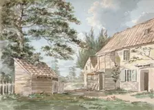 Overshot mill near Greenford, Middlesex, 1797. Artist: George Shepherd