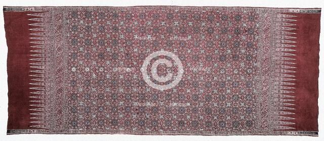 Oversize Hip Wrapper (tapis), mid-1700s. Creator: Unknown.