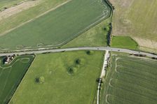 Overton Hill round barrow cemetery and The Sanctuary, Wiltshire, 2015. Creator: Historic England