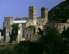 Overview of the Monastery of Sant Pere de Roda