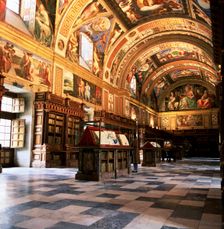 Overview of the Library of the Monastery of San Lorenzo de El Escorial