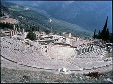 Overview of the theater of Delphi