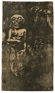 Oviri, 1894. Creator: Paul Gauguin