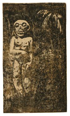 Oviri, 1894. Creator: Paul Gauguin