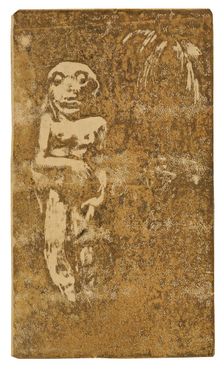 Oviri, 1894. Creator: Paul Gauguin