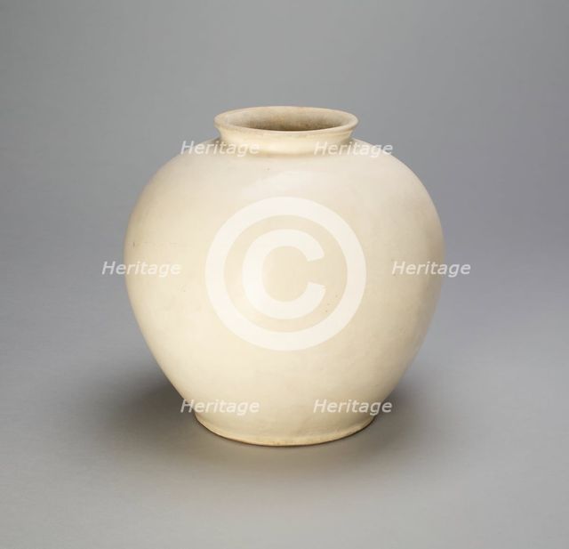 Ovoid Jar, Tang dynasty (618-907), 8th century. Creator: Unknown.