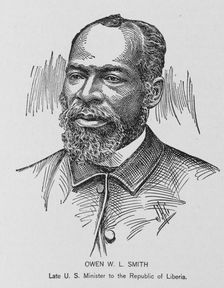 Owen W.L. Smith; Late U.S. Minister to the Republic of Liberia, 1902. Creator: J. H. Cunningham