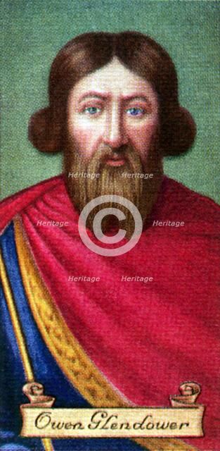 Owen Glendower, taken from a series of cigarette cards, 1935. Artist: Unknown