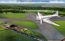 Owens Field, South Carolina Municipal Airport, Columbia, South Carolina, USA, 1940