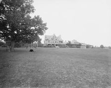 Owensia (i.e. Onwentsia) Golf Club, Lake Forest, Ill., c1901. Creator: William H. Jackson