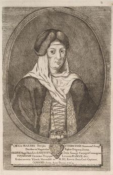 Owka Prakseda Radziwill. From: Icones Familiae Ducalis Radivilianae, 1758