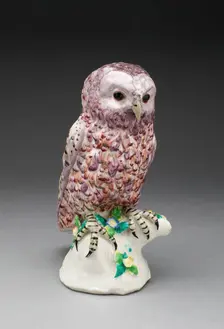 Owl, Bow, c. 1760. Creator: Bow Porcelain Factory