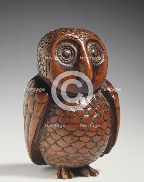 Owl, Late 18th-early 19th century. Creator: Unknown.