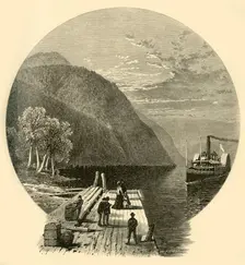 Owl's Head Landing 1874. Creators: John Douglas Woodward, Frederick William Quartley