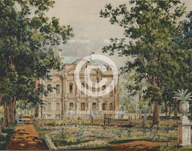 Own Dacha of Emperor Alexander II in Peterhof  , 1850s.