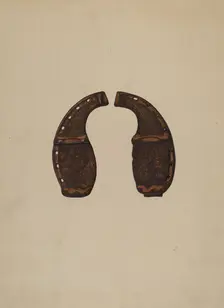 Ox Shoes, c. 1936. Creator: Walter Praefke