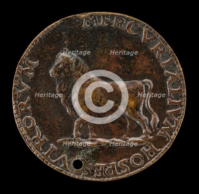 Ox [reverse], c. 1478. Creator: Unknown.