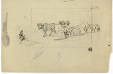 Ox Working on a Treadmill, n.d. Creator: Unknown