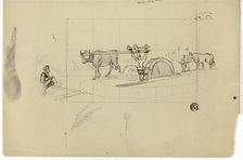 Ox Working on a Treadmill, n.d. Creator: Unknown