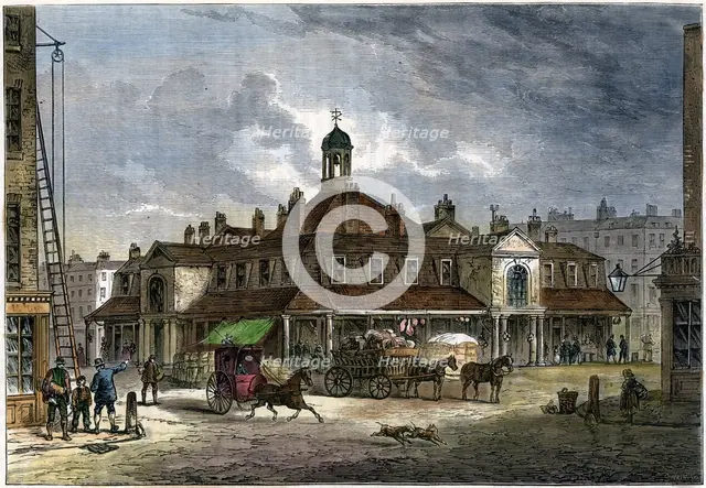 'Oxford Market', 19th century. Artist: Unknown