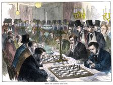 Oxford and Cambridge Chess Match 19th century
