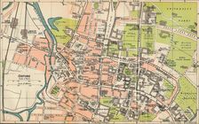 Oxford c20th Century. Artist: John Bartholomew
