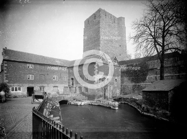 Oxford Castle, Oxford, Oxfordshire, c1860-c1922. Artist: Henry Taunt