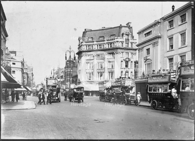 Oxford Circus, City of Westminster, London, 1911. Creator: Unknown.