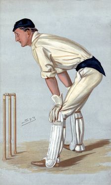 Oxford Cricket 1889. Artist: Sir Leslie Matthew Ward
