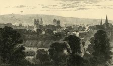 Oxford, from Headington Hill 1898. Creator: Unknown