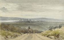 Oxford from Shotover Hill, from recollection, 10 January 1791. Artist: John Baptist Malchair