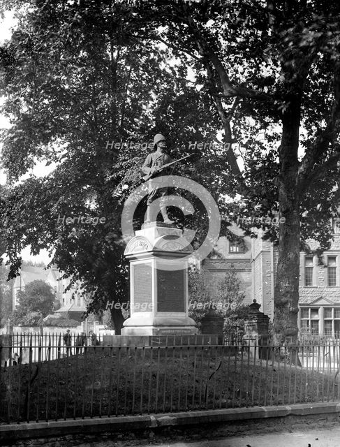 Oxford Light Infantry Memorial, St Clements, Oxford, Oxfordshire, c1860-c1922. Artist: Henry Taunt