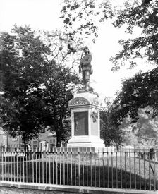 Oxford Light Infantry Memorial, St Clements, Oxford, Oxfordshire, c1860-c1922. Artist: Henry Taunt