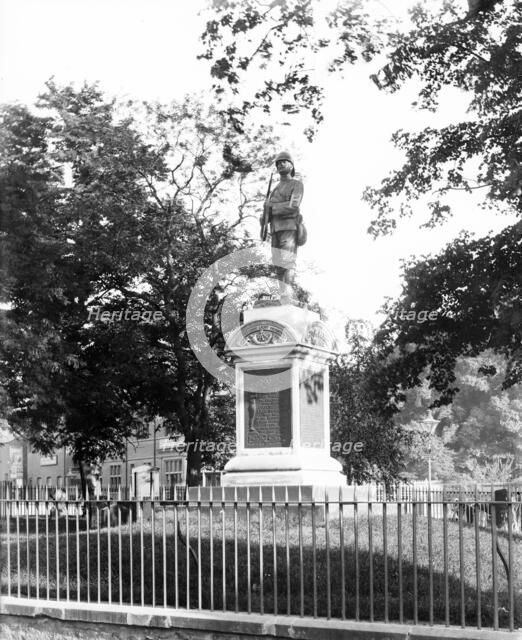 Oxford Light Infantry Memorial, St Clements, Oxford, Oxfordshire, c1860-c1922. Artist: Henry Taunt
