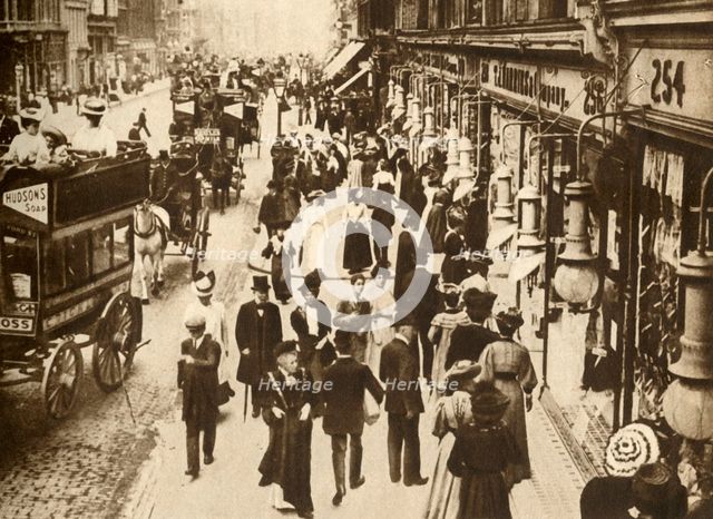 'Oxford Street', 1909, (1933).  Creator: Unknown.