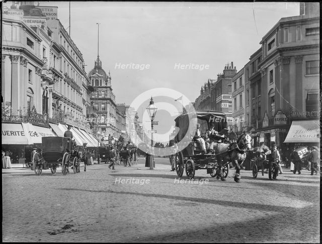 Oxford Street, City of Westminster, Greater London Authority, 1880-1900. Creator: William O Field.