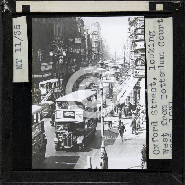 Oxford Street, City of Westminster, Greater London Authority, 1931. Creator: Unknown.