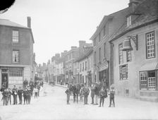 Oxford Street, Faringdon, Oxfordshire, 1895. Artist: Henry Taunt