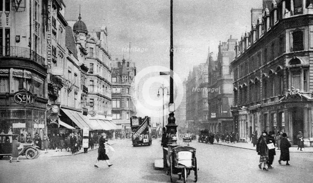 Oxford Street, London, 1926. Artist: Unknown
