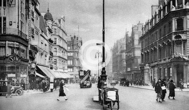Oxford Street, London, 1926. Artist: Unknown