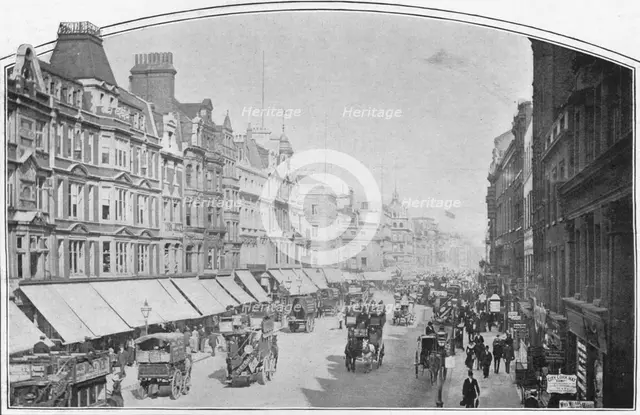 Oxford Street, London, c1900 (1901). Artist: Unknown.