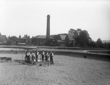 Oxford Waterworks, Oxford, Oxfordshire, 1914. Artist: Henry Taunt