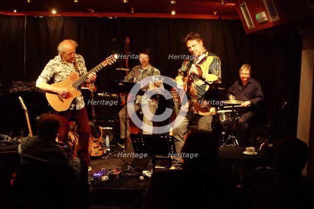 Oxley-Meier Guitar Project, Verdict Jazz Club, Brighton, East Sussex, May 2023. Creator: Brian O'Connor.