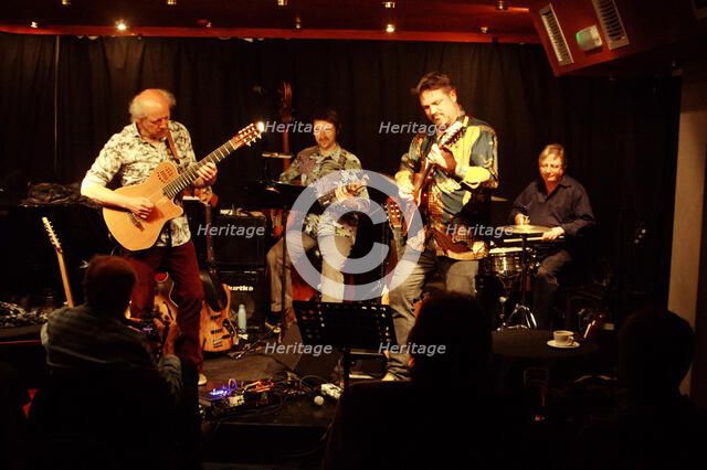 Oxley-Meier Guitar Project, Verdict Jazz Club, Brighton, East Sussex, May 2023. Creator: Brian O'Connor.