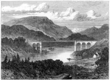 Oykel Viaduct, Sutherland Railway, 1866