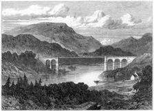 Oykel Viaduct, Sutherland Railway, 1866