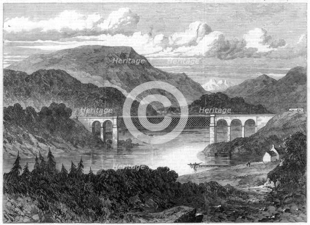 Oykel Viaduct, Sutherland Railway, 1866. Artist: Unknown